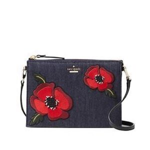 Kate Spade New York 
Cameron Street Dillon Poppy Denim Crossbody